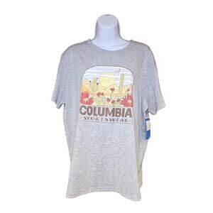 Nwt Columbia Sportswear Desert Print Tshirt Sz L